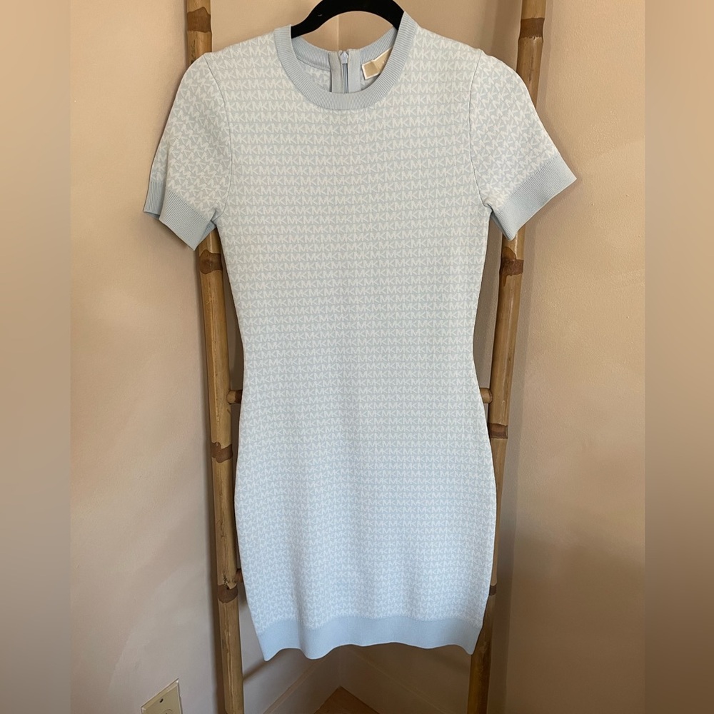 MICHAEL Michael Kors baby blue Sheath Dress